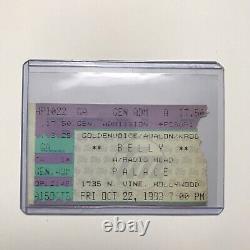 Belly RADIOHEAD Palace Hollywood Concert Ticket Stub Vintage October 22 1993