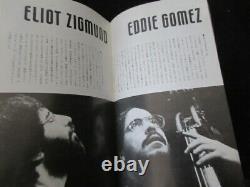 Bill Evans 1976 Japan Tour Book w Concert Ticket Stub Jazz Piano Program Zigmund