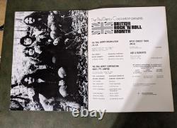 Black Sabbath 1974 Australian Tour Book Concert Program with Ticket Stub EX