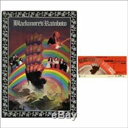Blackmores Rainbow 1976 Nippon Budokan Concert Programme & Ticket Stub (Japan)