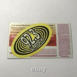 Blink 182 Irving Plaza New York City NYC Concert Ticket Stub Vintage Sept 1998