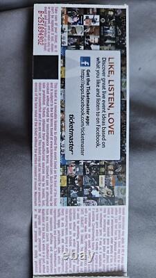 Blinkin Park Ticket Stub RARE