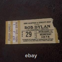 Bob Dylan 1978 Concert Ticket Stub Rare