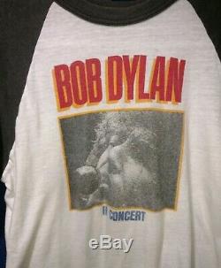 Bob Dylan 1981 Concert T-shirt & Ticket Stub + 1978 Concert Program, Ticket Stub