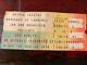 Bob Marley The Wailers 1979 Concert Ticket Stub Last Appearance In Chicago