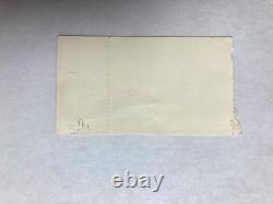 Bob Marley concert ticket stub 12-5-1979. DU Arena (Denver) RARE. Survival Tour