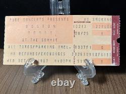 Boston Concert Ticket Stub Vintage October 21 1987 The Summit