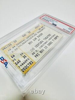 Box Car Racer Concert The Ventura Theatre Ventura CA Ticket Stub PSA Blink-182