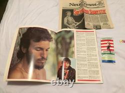 Bruce SPRINGSTEEN 1984 BORN IN THE USA Tour Concert Book GERMANY/TICKET STUB