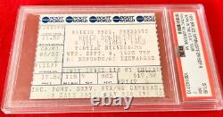 Bruce Springsteen Born in USA 1985 concert Pontiac Silverdome ticket stub PSA 7