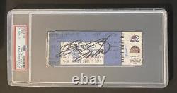 Bruce Springsteen Signed Autograph Slabbed 2000 Concert Ticket Stub PSA COA