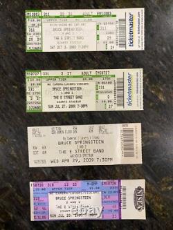 Bruce Springsteen & The E Street Band Lot Of 12 Concert Ticket Stubs 2003 2018