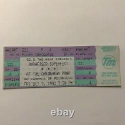 Budweiser Superfest R Kelly Heavy D COOLIO Warren G Concert Ticket Stub Vtg 1994