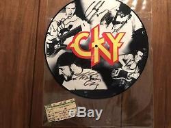 CKY-Volume 1 rare Picture Disc And Autograph With Concert Ticket Stub LP