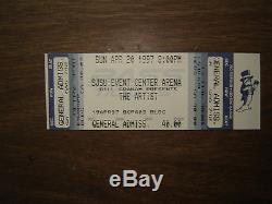 Concert Ticket Stub The Artist Prince 4/20 /97 Unused Ticket