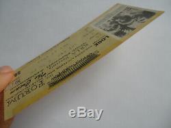 CREAM Original 1968 Super Rare CONCERT TICKET STUB Eric Clapton L. A. Forum