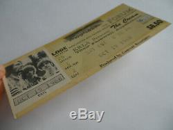 CREAM Original 1968 Super Rare CONCERT TICKET STUB Eric Clapton L. A. Forum