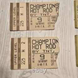 Charleston WV Civic Center/Huntington WV Rock/Country Concert Ticket Stubs