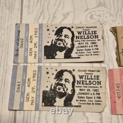 Charleston WV Civic Center/Huntington WV Rock/Country Concert Ticket Stubs