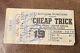 Cheap Trick Rare Autographed Concert Ticket Stub St. Petersburg, Fl 05/19/1979