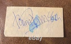 Cheap Trick Rare Autographed Concert Ticket Stub St. Petersburg, Fl 05/19/1979