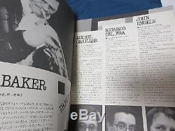 Chet Baker 1986 Japan Tour Book w Ticket Stub Flyer Concert Program Jazz