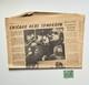 Chicago Original 1970 Concert Ticket Stub W Newspaper Terry Kath Peter Cetera