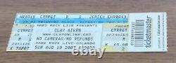 Clay Aiken Concert Ticket Stub Aug 19, 2007 Hard Rock Live Orlando, FL