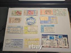 Collection Lot of 160+ Concert Ticket Stubs, Stones, Who, Springsteen, 90+ Shows