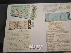 Collection Lot of 160+ Concert Ticket Stubs, Stones, Who, Springsteen, 90+ Shows