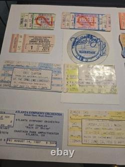 Collection Lot of 160+ Concert Ticket Stubs, Stones, Who, Springsteen, 90+ Shows