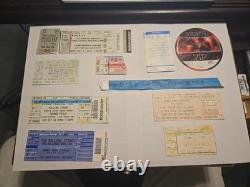 Collection Lot of 160+ Concert Ticket Stubs, Stones, Who, Springsteen, 90+ Shows