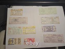 Collection Lot of 160+ Concert Ticket Stubs, Stones, Who, Springsteen, 90+ Shows