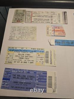 Collection Lot of 160+ Concert Ticket Stubs, Stones, Who, Springsteen, 90+ Shows Collection Lot of 160+ Concert Ticket Stubs, Stones, Who, Springsteen, 90+ Shows