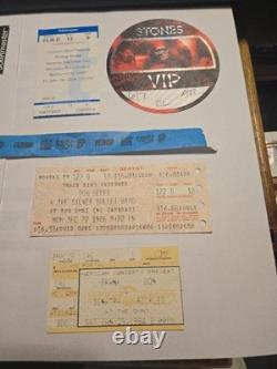 Collection Lot of 160+ Concert Ticket Stubs, Stones, Who, Springsteen, 90+ Shows