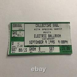 Collective Soul Electric Ballroom Concert Ticket Stub Vintage September 1995