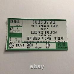 Collective Soul Electric Ballroom Concert Ticket Stub Vintage September 9 1995