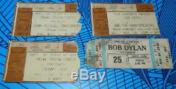 Concert Stub Lot Ticket Vintage Austin Texas Johnny Cash Tom Petty Ray Davies