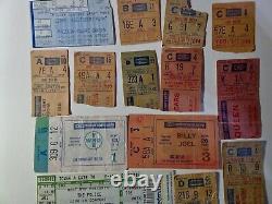 Concert Stubs Madison Square Garden, Zepplin, Queen, Pink Floyd Rare Make A Offer