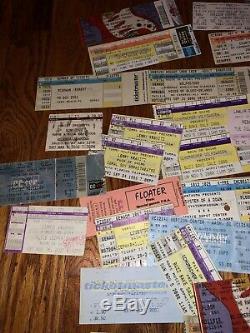 Concert Ticket Stub Collection Lot Of 53 Rare Hard To Find HTF Madonna DMB