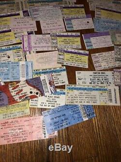 Concert Ticket Stub Collection Lot Of 53 Rare Hard To Find HTF Madonna DMB