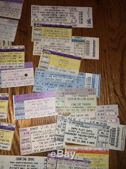 Concert Ticket Stub Collection Lot Of 53 Rare Hard To Find HTF Madonna DMB
