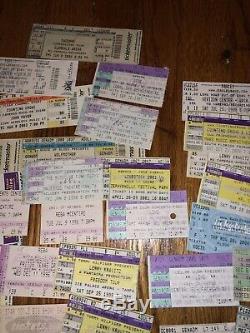 Concert Ticket Stub Collection Lot Of 53 Rare Hard To Find HTF Madonna DMB