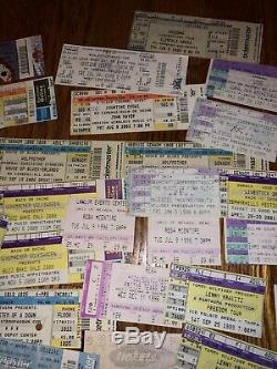 Concert Ticket Stub Collection Lot Of 53 Rare Hard To Find HTF Madonna DMB