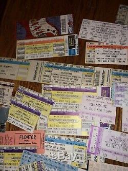 Concert Ticket Stub Collection Lot Of 53 Rare Hard To Find HTF Madonna DMB