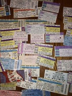 Concert Ticket Stub Collection Lot Of 53 Rare Hard To Find HTF Madonna DMB