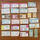 Concert Ticket Stub Lot Of 33 Paul Mccartney Elton John Ramones 80s 90s