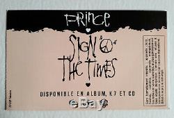 Concert Ticket Stub Prince Paris Bercy(france) 1987
