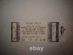 Concert Ticket Stub Rolling Stones 11/14/97 Unused Ticket