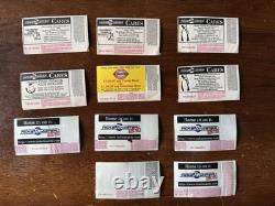 Concert Ticket Stubs 1990's Punk/ska Lot Of 11 Bad Religion, Green Day, NOFX, etc
